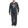 thumbnail image 5 of CafePress - Best Grampy Ever - Men's Long Sleeve Charcoal Pajama Set, 5 of 7