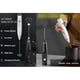 thumbnail image 4 of Milk Frother Mixer Rechargeable Handheld for Coffee with 2 Whisks,USB Electric Hand Blender Stick,3 Speed Frother Wand-B, 4 of 5