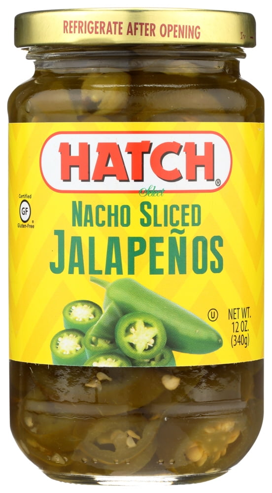 Hatch Chili Jalapenos Nacho Sliced, 12 Oz