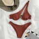 thumbnail image 1 of WILLBEST Bikini de Mujer, Traje de Baño de Color, Sexy, para Mujer, con Aros En Los Hombros, Bikini, Traje de Baño Bikini, 1 of 3