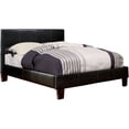 thumbnail image 5 of Furniture of America Mellie Faux Leather Bed, Eastern King, Espresso, 5 of 7
