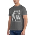 thumbnail image 4 of Don'T Stop Me Now! Men'S Basic Short Sleeve T-Shirt Deep Heather Medium, 4 of 5
