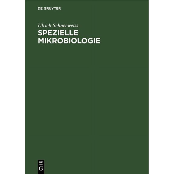 Spezielle Mikrobiologie (Hardcover)