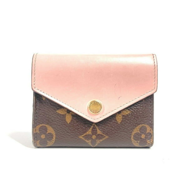 Pre-Owned LOUIS VUITTON M62933 Monogram Portefeuille Zoe Compact Wallet, Tri-fold... (Fair)