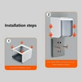 thumbnail image 3 of Outdoor Socket Box Electric Plug Cover 86 Type Socket Switches Protections Cover Wall Switches Outlet Case, 3 of 9