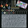 Alphabet Letter Number Silicone Mold Jewelry Making Epoxy Resin Mould DIY Crafts