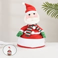thumbnail image 2 of Fridja Animated Christmas Hat with Music Plush Christmas Doll Hat Dancing Singing Glowing Santa Hat, 2 of 9