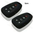 thumbnail image 4 of 2pcs 5B Silicone Case Cover Chevy Fob Smart Protector Holder for Chevrolet Key, 4 of 6