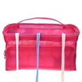 thumbnail image 6 of amagogo Large capacity yarn wool holder with lightweight zipper handbag yarn storage Rosy, 6 of 9