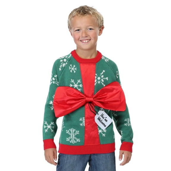 Kid's Present Ugly Christmas Sweater