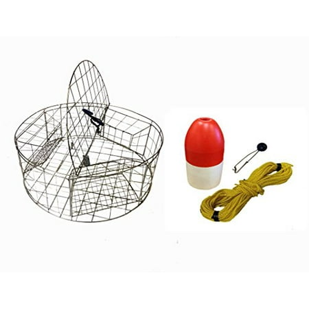 Sacrificial Zinc Anode (KUFA Stainless Steel Round Crab Trap with sacrificial Anode Zinc & 1/4