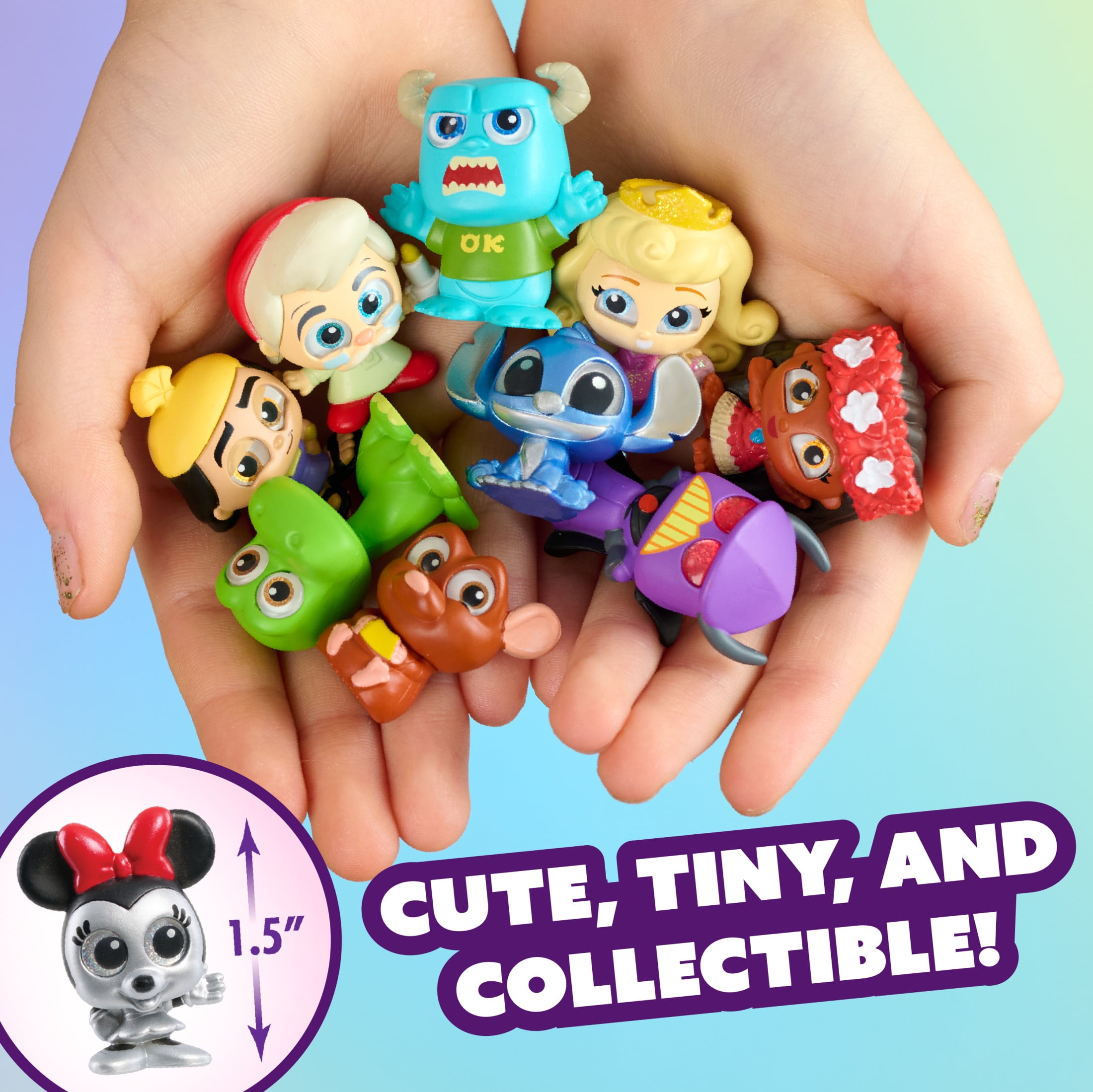 Disney Doorables Mini Peek Series 10, Collectible Blind Bag Figures, Styles May Vary, Kids Toys for Ages 5 up