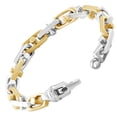 thumbnail image 2 of Pompeii Men's Link 14k Gold (63gram) or Platinum (101gram) 8mm Bracelet 8.5" (,), 2 of 3