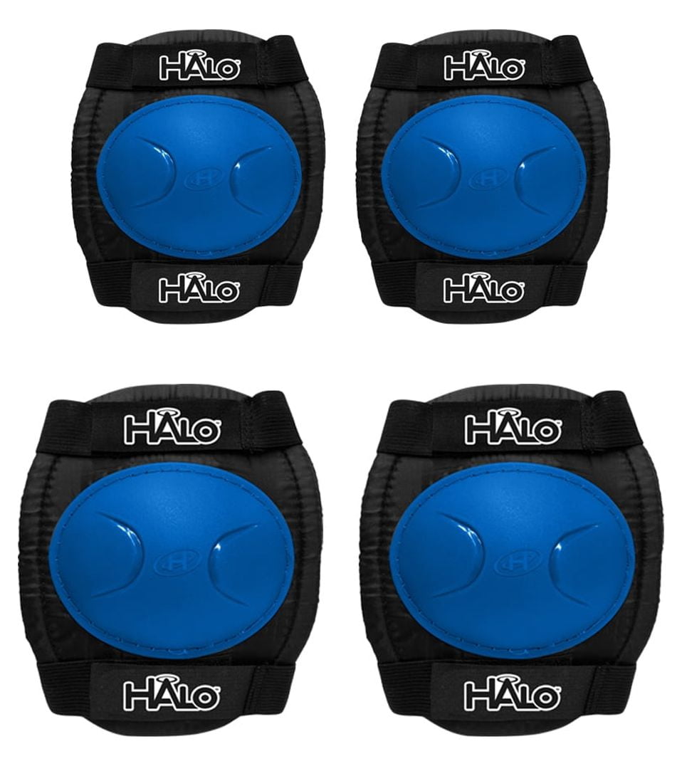 HALO 3 in 1 Helmet and Protective Pad Combo Set - Blue