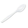 thumbnail image 3 of VeZee's Disposable Economical Plastic White Tea Spoons (200 Count) for home Resturant, Hotel, Deli & big parties, 3 of 5