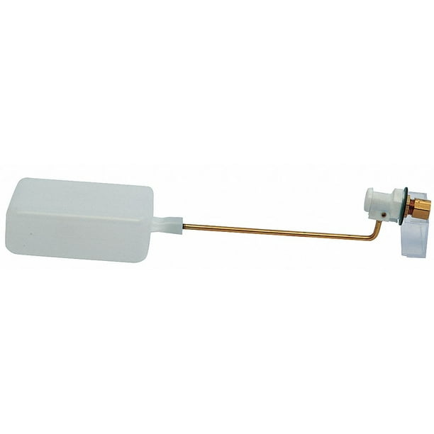Bobby Mini Float Valve,1/4 In,Brass/Plastic RM64