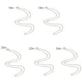 thumbnail image 6 of Aoanydony Necklace Pendant Simple Style Metal Fashion Accessory Hanging Decoration Neck Adornment Silver Adult Necklaces for Decor Type 3, 6 of 6