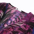 thumbnail image 3 of Robe Maxi Bohème pour Femmes, Robe d'Été Tropicale à Fleurs, Manches Longues, Coupe Ample, Robe de Plage, 3 of 7