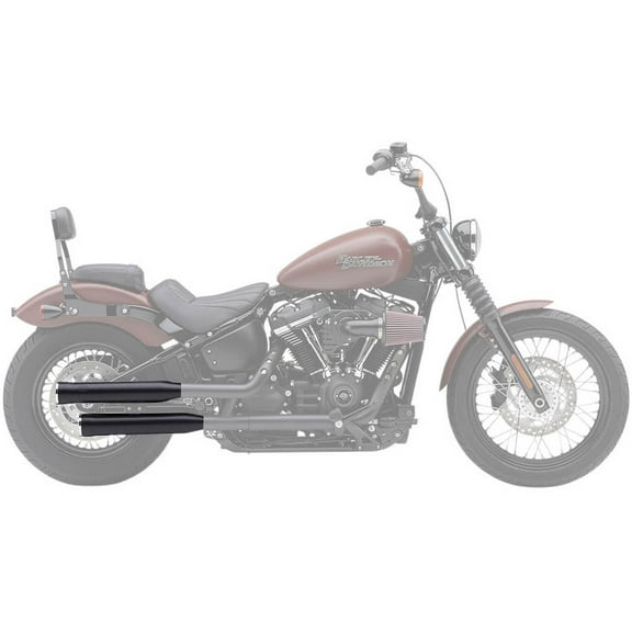 Cobra 3" RPT Black Slip-On Exhaust Mufflers (6057B)