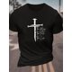 thumbnail image 1 of Camiseta cómoda e informal de manga corta con cuello redondo y estampado gráfico para hombre, ideal para uso diario, entrenamiento y vacaciones. Para adultos, hombres, mujeres, adolescentes, jóvenes y, 1 of 6