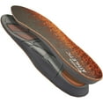 thumbnail image 2 of Sof Sole Athletic Performance Mens Insoles Size 11/12.5, Color: Orange/Grey, 2 of 2