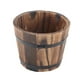 thumbnail image 2 of Maceta de Madera ANGGREK Pequeño Barril Vintage Madera Maciza, 2 of 8