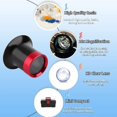 thumbnail image 3 of Watchmaker Magnifying Glass, 10x Aluminum Alloy Eye Magnifier Repair for Reading All Precision Work Sewing Repairs, 3 of 5