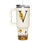 thumbnail image 1 of Vaso SUFAVN con diseño de girasoles con monograma, 1,2 L, para mujer, 1 of 7