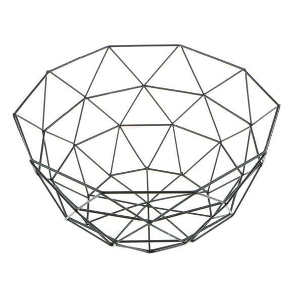 Cuenco grande Cuenco de frutas Estuche para alimentos Bandeja para Negro Zulema Cuenco de la cesta de frutas