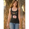 thumbnail image 2 of Happy Donuts Iv Racerback Tank Women -June Erica Vess Designs, Female x-Large, 2 of 4