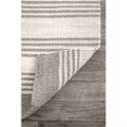 thumbnail image 2 of Rugs USA Sage Striped Wool-Blend Area Rug, 6' x 9', Rivka Beige, 2 of 5