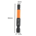 thumbnail image 2 of 1Pc Hexagon Screwdriver Bit Quick Change Impact Driver Power Drill Length 50Mm, 2 of 9