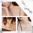 thumbnail image 5 of 925 Silver Plated Heart Necklace Clasps and Closures, Jewelry Extender with Double Lobster Clasp for DIY Bracelets and Chain Connector(2Pcs), 5 of 5