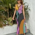 thumbnail image 6 of Sally Ragdoll Dress Fashion Boho Beach Long Dresses Female Party Printed Maxi Dress, 6 of 9