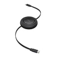 thumbnail image 1 of Cable USB C a USB C Baseus de 100 W, 2 m, retráctil y carga rápida, 1 of 7