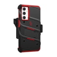 thumbnail image 2 of ZIZO BOLT BUNDLE FOR GALAXY A15 5G HOLSTER CASE WITH TEMPERED GLASS - BLACK/RED, 2 of 6