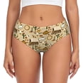 thumbnail image 1 of Balery Wild West Cowboy Ropa Interior de Algodón para Mujer con Dibujo – Braguitas Cómodas y Elásticas, Estilo Clásico-X-Large, 1 of 6