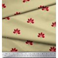 thumbnail image 3 of Soimoi Moss Georgette Fabric Artistic Floral Fabric Prints By Yard 42 Inch Wide, 3 of 5