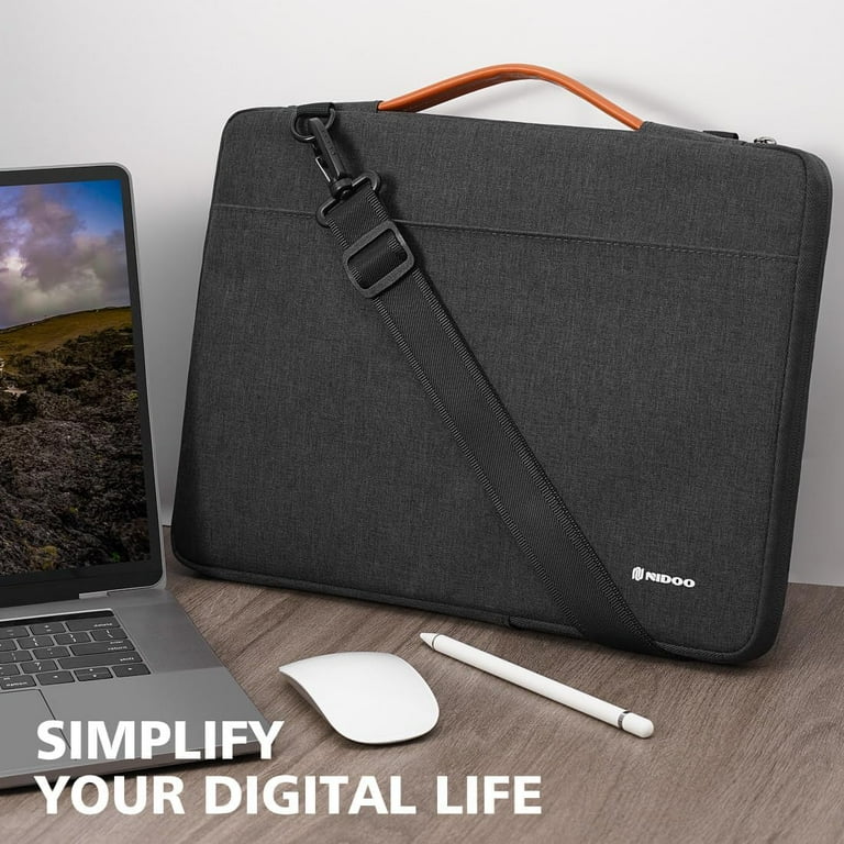 NIDOO inch Laptop Sleeve Case Notebook Shoulder Bag Carrying