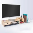 thumbnail image 3 of Abbracc Étagère de Rangement pour Téléviseur de Bureau pour Ordinateur Portable Multimédia PC, 3 of 9
