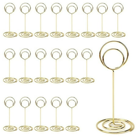 

Place Card Holders Number Stand Name Cardholder Holder Sign Stands Display Wedding Decoration Centerpieces for Table