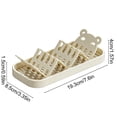 thumbnail image 3 of Soap Dish Organizer, Drainable Tray for Bathroom Soap and Kitchen Sink Accessory Storage, 3 of 6