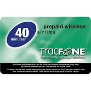 TracFone 40-Minute Prepaid Cellular Phone Card