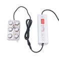 thumbnail image 3 of 110v 6-Head Ultrasonic Mist Maker Fogger Humidifier Waterproof for Aquarium Mist Machine Aquarium 6 Ultrasonic Mist Maker Fogger Water Fountain 1.7MHz, 3 of 12