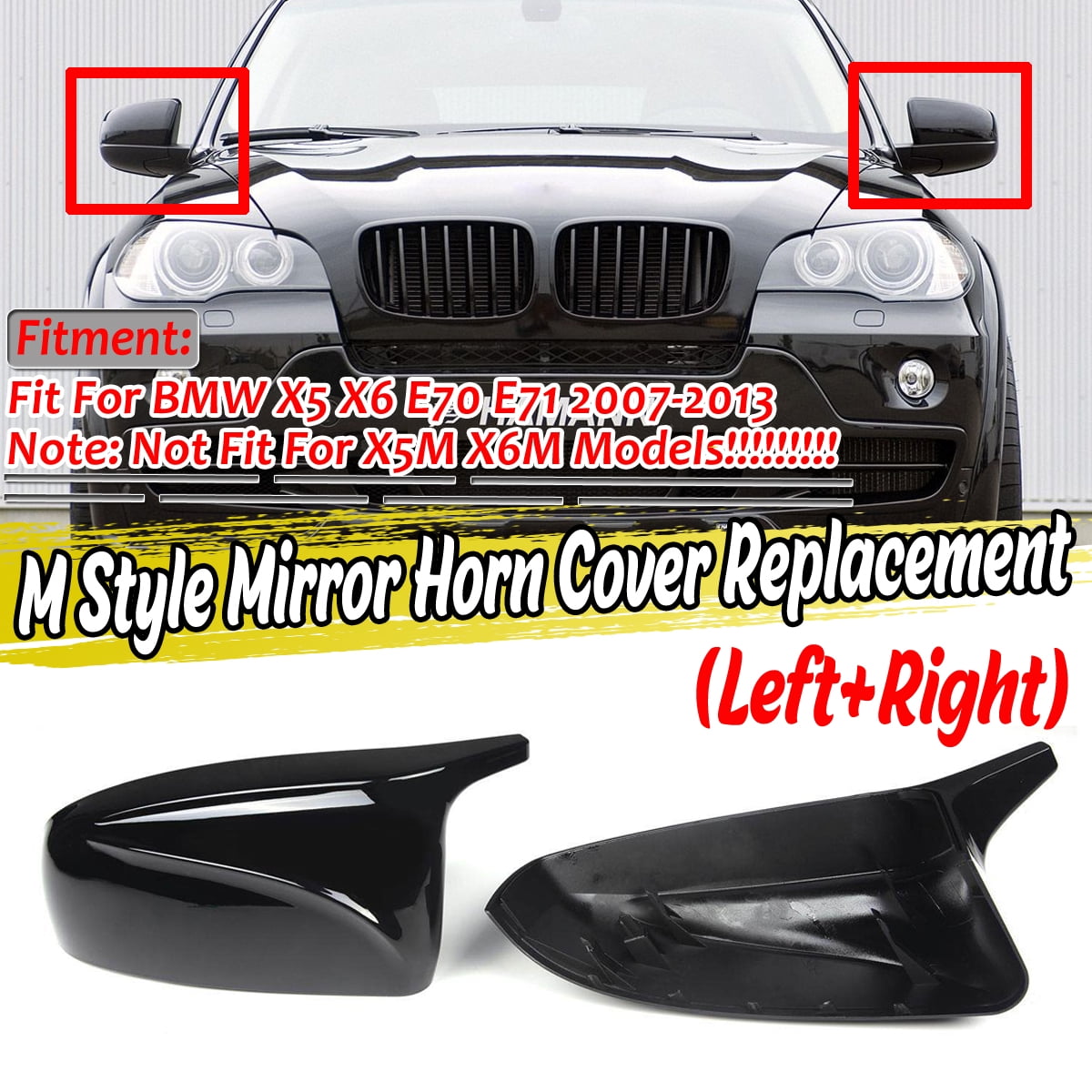 bmw x5 e70 wing mirror replacement