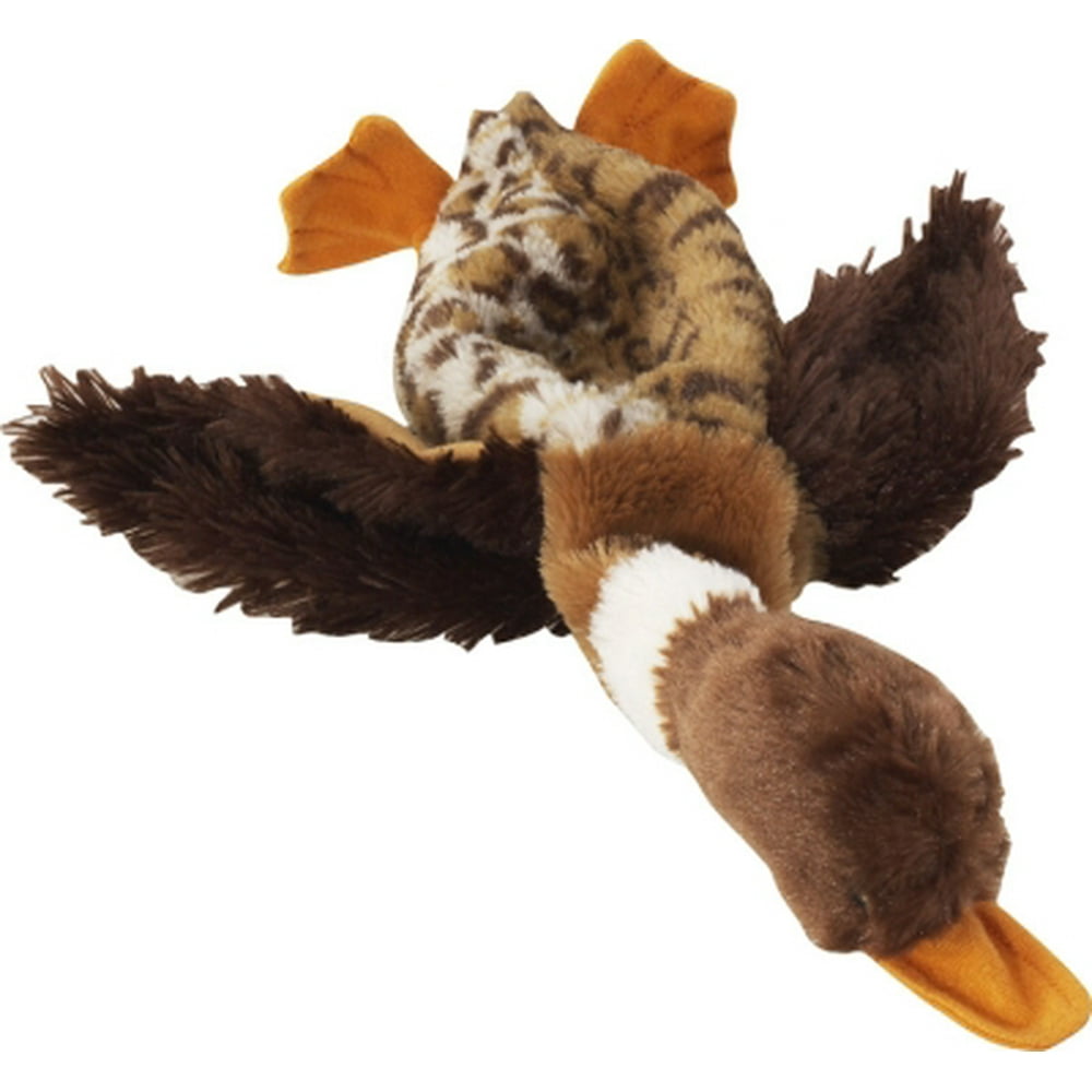 SPOT Skinneeez Plush Stuffing Free Duck Dog Toy, 14.5" - Walmart.com ...