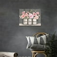 thumbnail image 3 of Farmhouse Bathroom Wall Art Bathroom Floral Wall Decor Pink Flower Relax Soak Unwind Bathroom Decor Rustic Bathroom Picture for Wall Canvas Prints Motivational Framed Modern Artwork 16"x12", 3 of 6