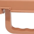 thumbnail image 3 of Raindrops Folding Desk 1Set Orange Plastic Multi-functional for Airport and Library Back to School, 3 of 8