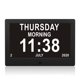 thumbnail image 1 of Reloj digital Senior Watch de 8 pulgadas con calendario y función de fotografía: reloj digital, despertador, calendario para personas mayores y con demencia (p. ej. Alzheimer) con función, 1 of 7