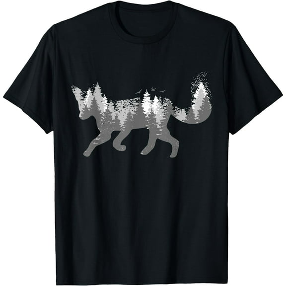 Fox Nature Outdoor Hiking Camping Hunting Gift Unisex T-Shirt for Men Women Kids